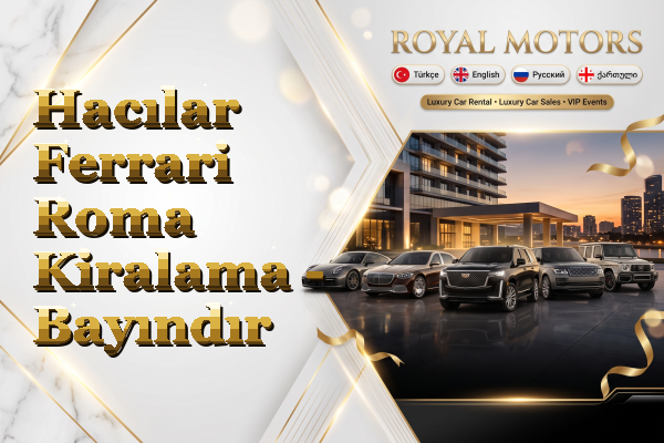 Hacılar Ferrari Roma Kiralama - Bayındır