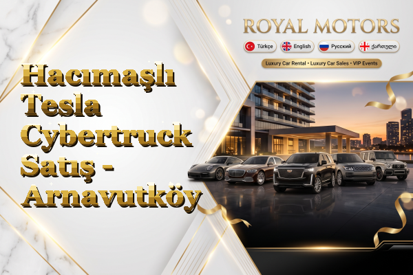Hacımaşlı Tesla Cybertruck Satış - Arnavutköy