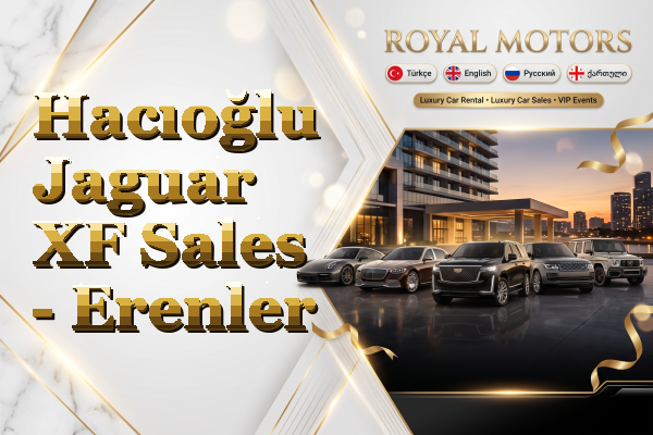 Hacıoğlu Jaguar XF Sales - Erenler