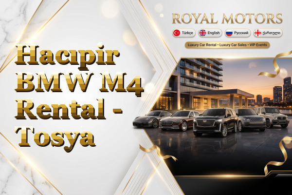 Hacıpir BMW M4 Rental - Tosya