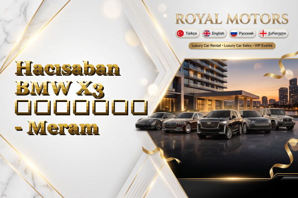 Hacısaban BMW X3 გაყიდვა - Meram