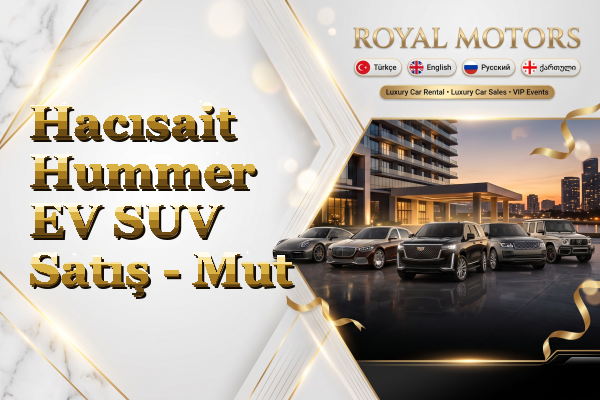 Hacısait Hummer EV SUV Satış - Mut