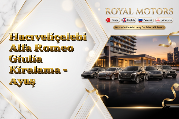 Hacıveliçelebi Alfa Romeo Giulia Kiralama - Ayaş