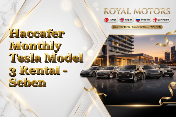 Haccafer Monthly Tesla Model 3 Rental - Seben