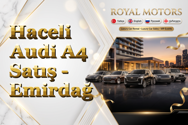 Haceli Audi A4 Satış - Emirdağ