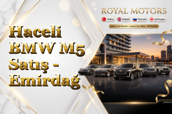 Haceli BMW M5 Satış - Emirdağ