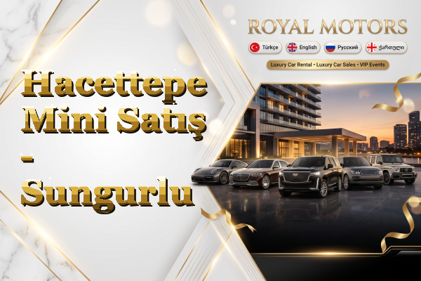 Hacettepe Mini Satış - Sungurlu
