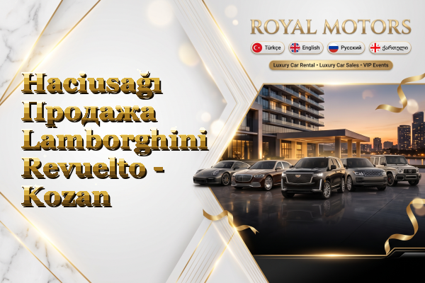Haciusağı Продажа Lamborghini Revuelto - Kozan