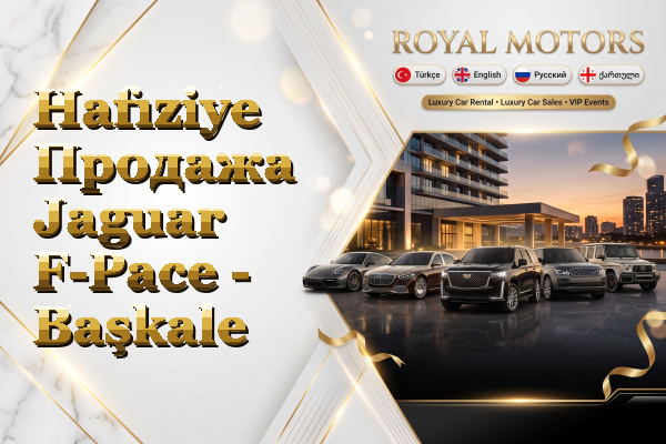 Hafıziye Продажа Jaguar F-Pace - Başkale