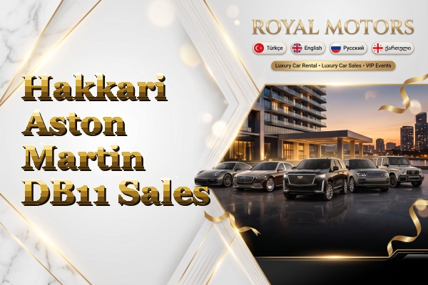 Hakkari Aston Martin DB11 Sales