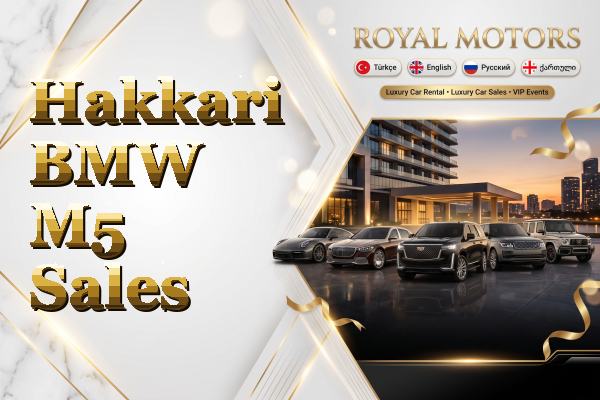 Hakkari BMW M5 Sales