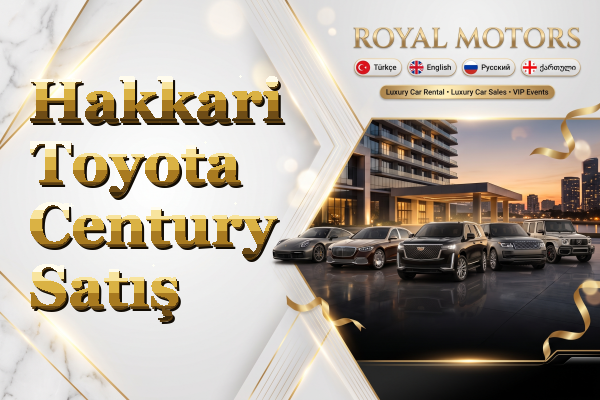 Hakkari Toyota Century Satış