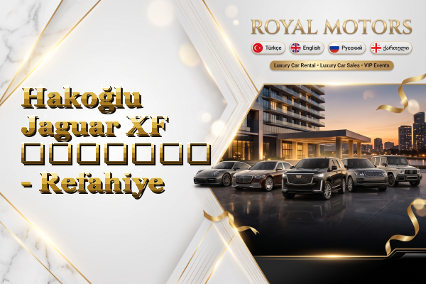 Hakoğlu Jaguar XF გაყიდვა - Refahiye