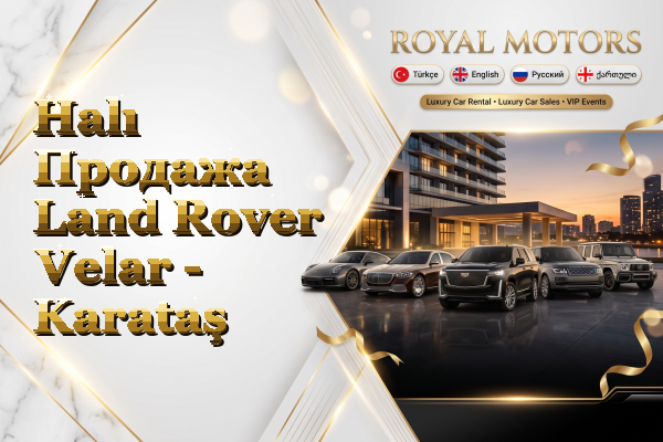 Halı Продажа Land Rover Velar - Karataş