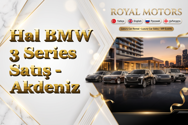 Hal BMW 3 Series Satış - Akdeniz