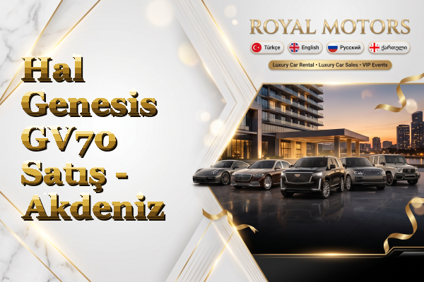 Hal Genesis GV70 Satış - Akdeniz