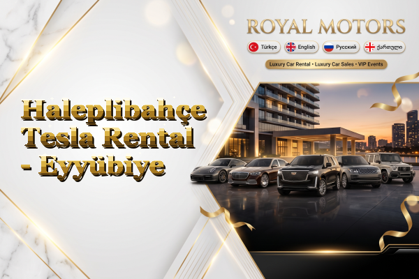 Haleplibahçe Tesla Rental - Eyyübiye