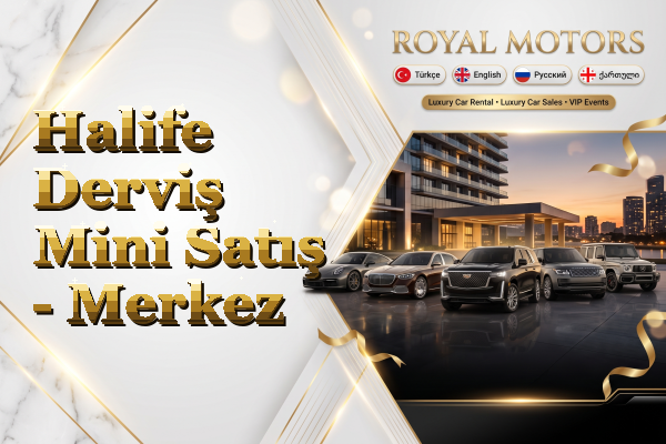 Halife Derviş Mini Satış - Merkez