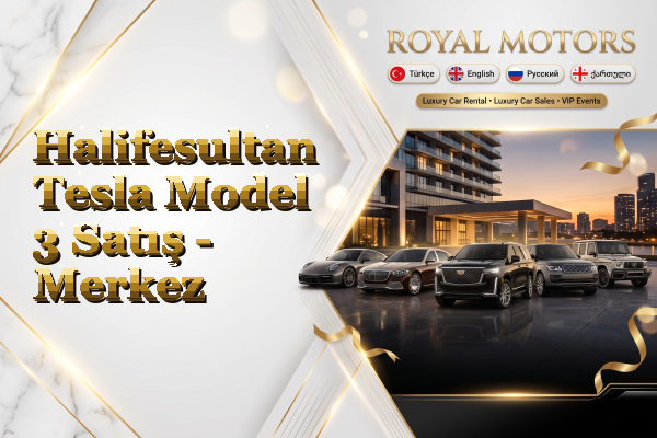 Halifesultan Tesla Model 3 Satış - Merkez