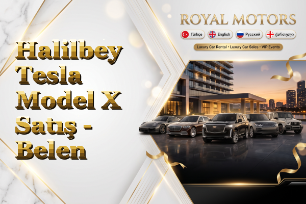 Halilbey Tesla Model X Satış - Belen