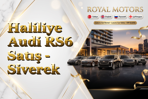 Haliliye Audi RS6 Satış - Siverek