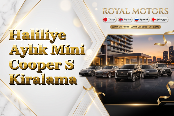 Haliliye Aylık Mini Cooper S Kiralama