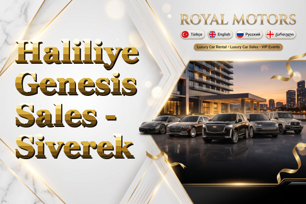 Haliliye Genesis Sales - Siverek