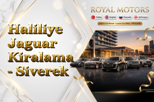 Haliliye Jaguar Kiralama - Siverek
