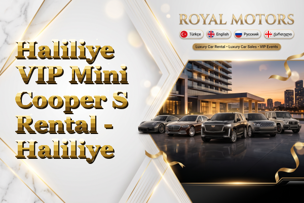 Haliliye VIP Mini Cooper S Rental - Haliliye