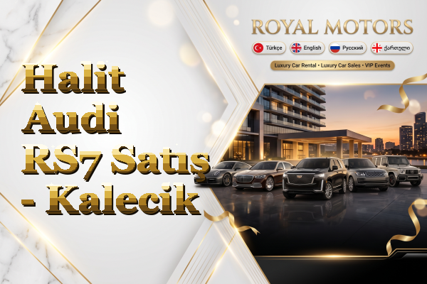 Halit Audi RS7 Satış - Kalecik