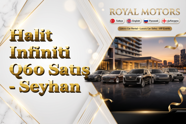 Halit Infiniti Q60 Satış - Seyhan