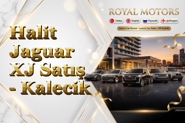 Halit Jaguar XJ Satış - Kalecik