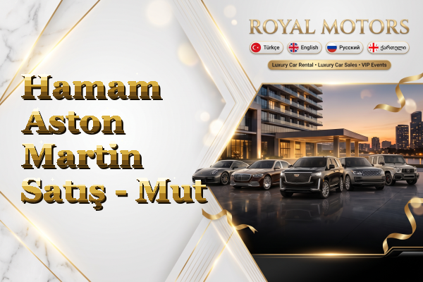 Hamam Aston Martin Satış - Mut