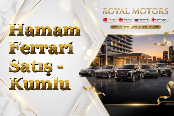 Hamam Ferrari Satış - Kumlu