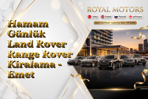 Hamam Günlük Land Rover Range Rover Kiralama - Emet