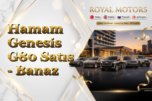 Hamam Genesis G80 Satış - Banaz