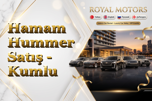Hamam Hummer Satış - Kumlu