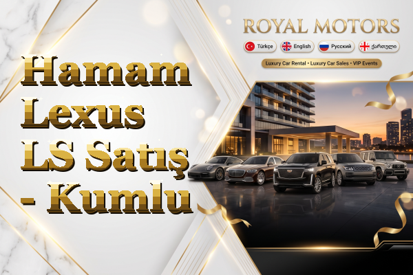 Hamam Lexus LS Satış - Kumlu