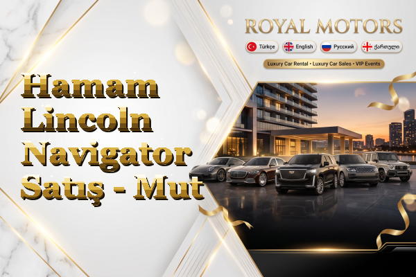 Hamam Lincoln Navigator Satış - Mut