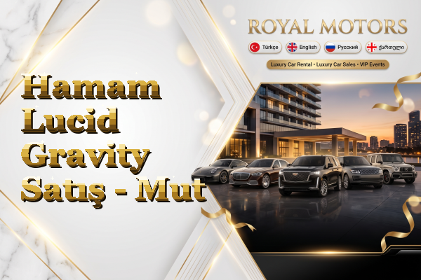 Hamam Lucid Gravity Satış - Mut