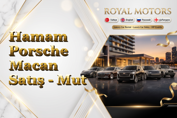 Hamam Porsche Macan Satış - Mut