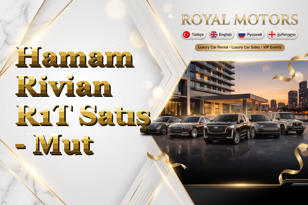 Hamam Rivian R1T Satış - Mut