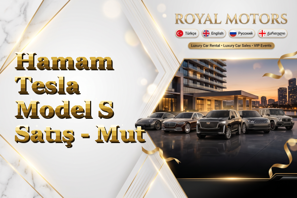 Hamam Tesla Model S Satış - Mut
