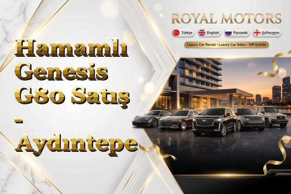 Hamamlı Genesis G80 Satış - Aydıntepe