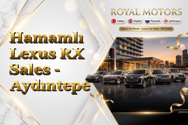 Hamamlı Lexus RX Sales - Aydıntepe