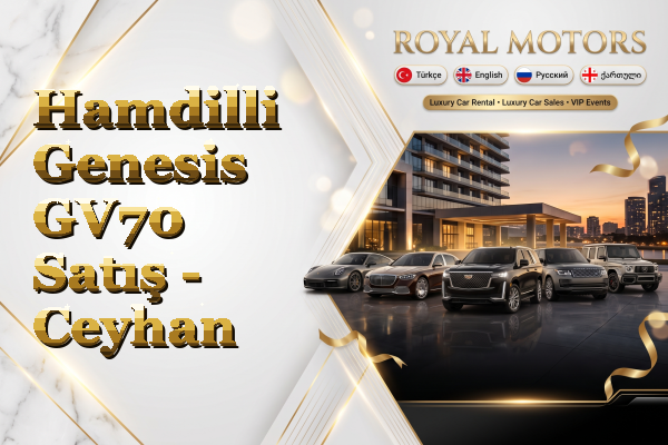 Hamdilli Genesis GV70 Satış - Ceyhan