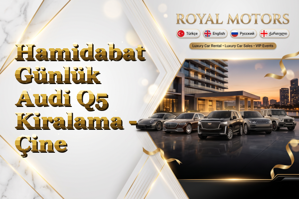 Hamidabat Günlük Audi Q5 Kiralama - Çine