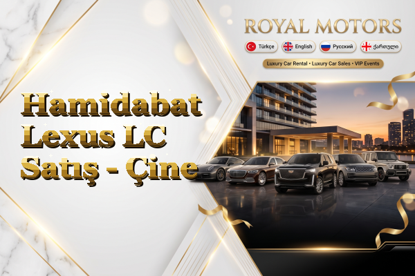 Hamidabat Lexus LC Satış - Çine