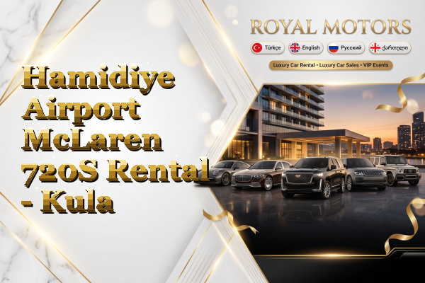 Hamidiye Airport McLaren 720S Rental - Kula