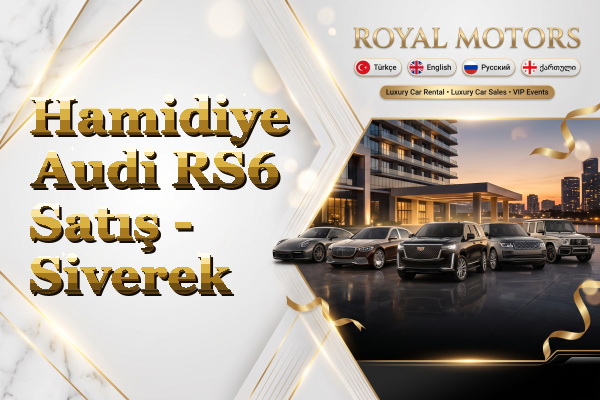 Hamidiye Audi RS6 Satış - Siverek